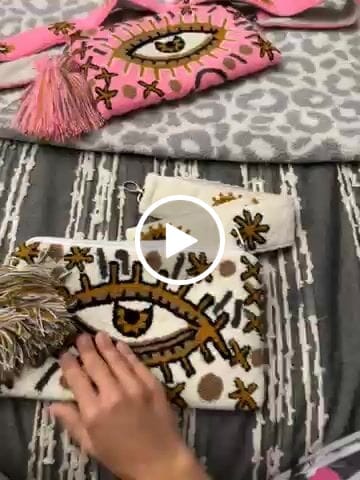 Customer video review of Evil Eye Clutch