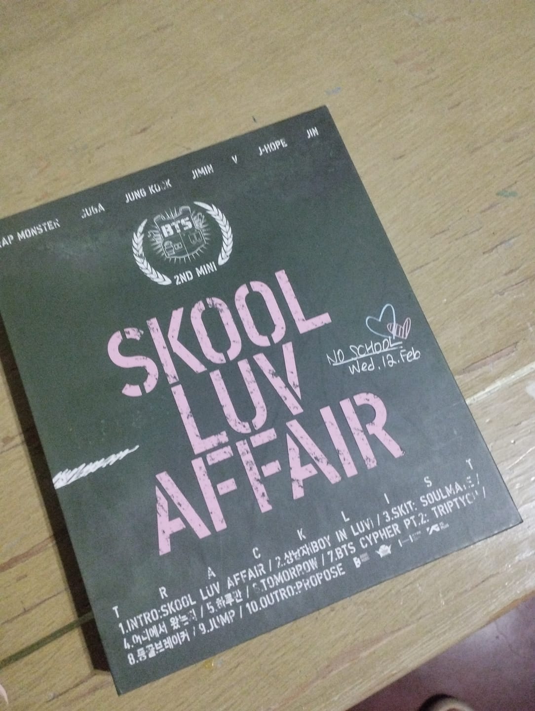 Customer photo review of BTS - 2ND MINI ALBUM SKOOL LUV AFFAIR