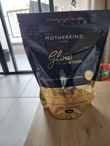 Customer photo review of Glow From Within Collagen 500g  - LIMITED EDITION