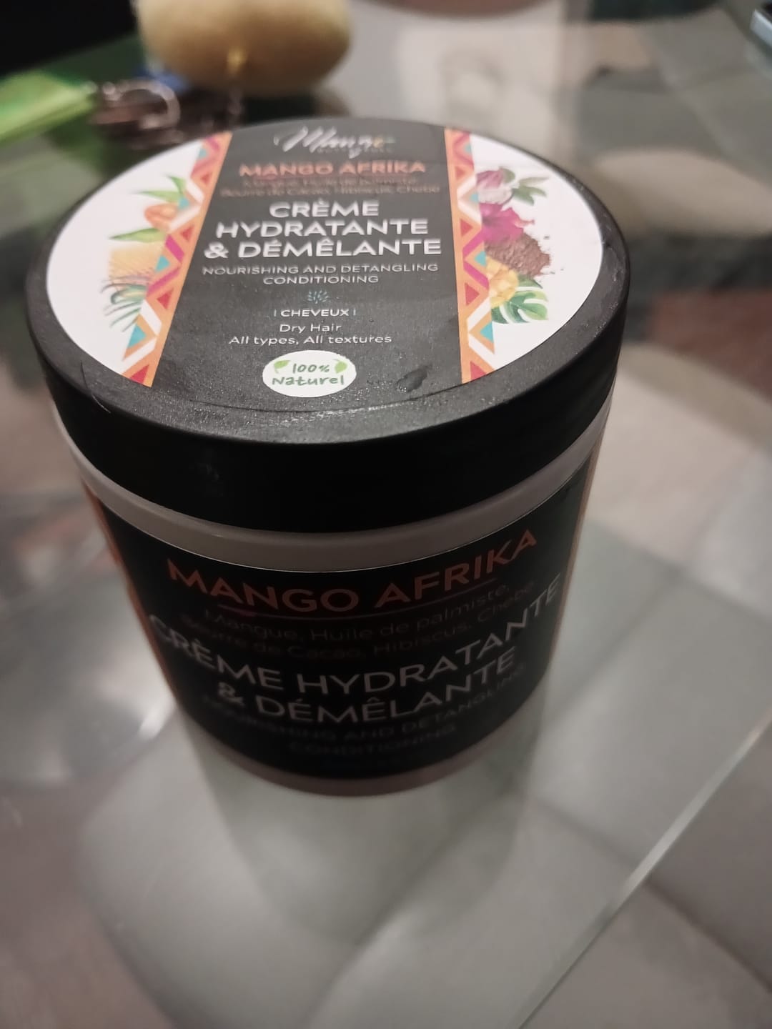 Customer photo review of Crème hydratante et démêlante  2 en 1  - MANGO AFRIKA