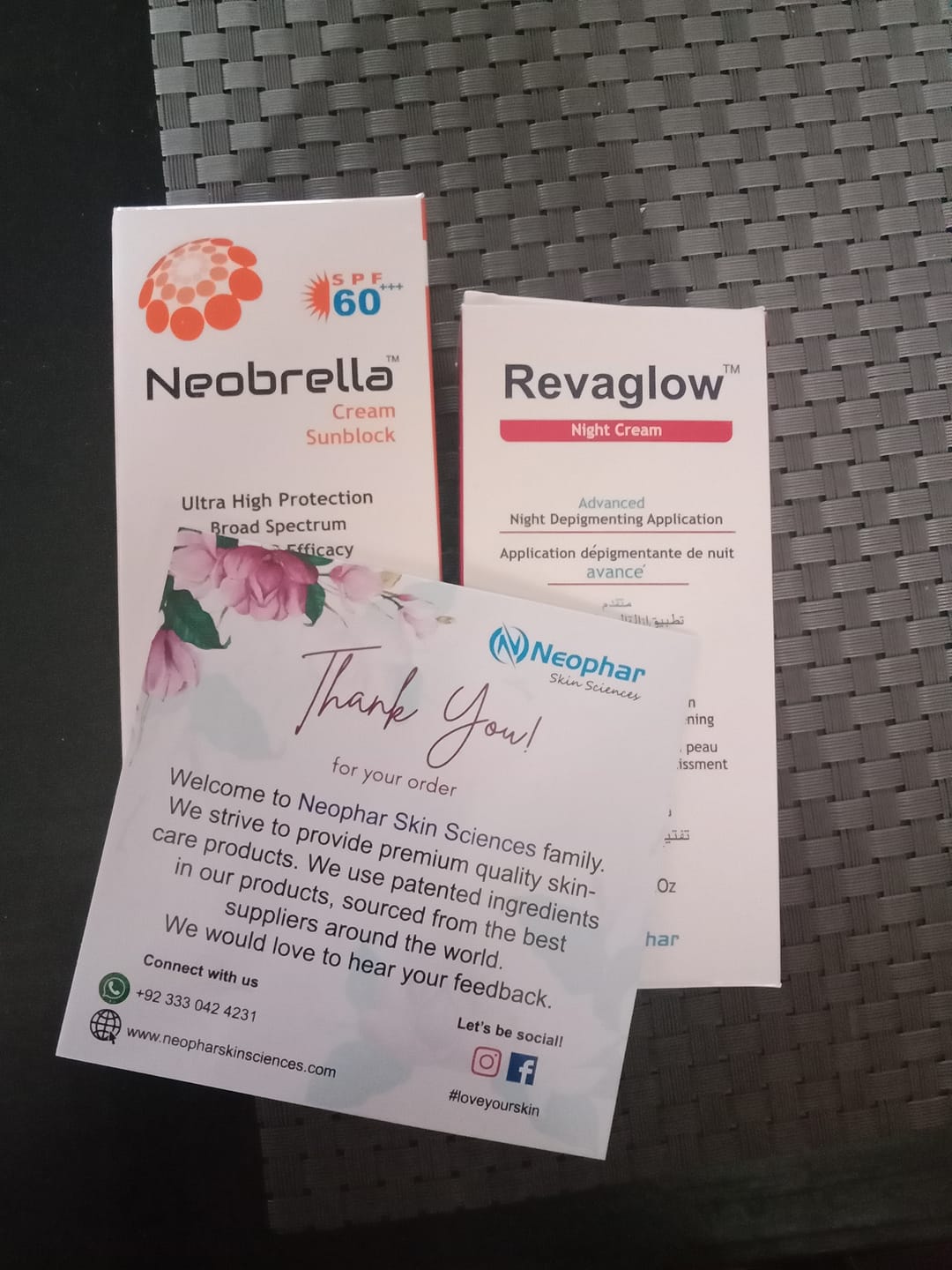 Customer photo review of Summer Glow Bundle