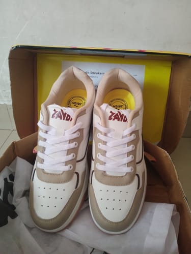 Customer photo review of AUSTIN Beige Men's casual sneaker
