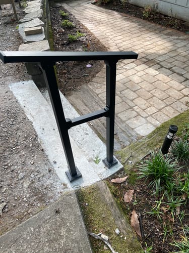 Customer photo review of Top Rail Cover Sleeve