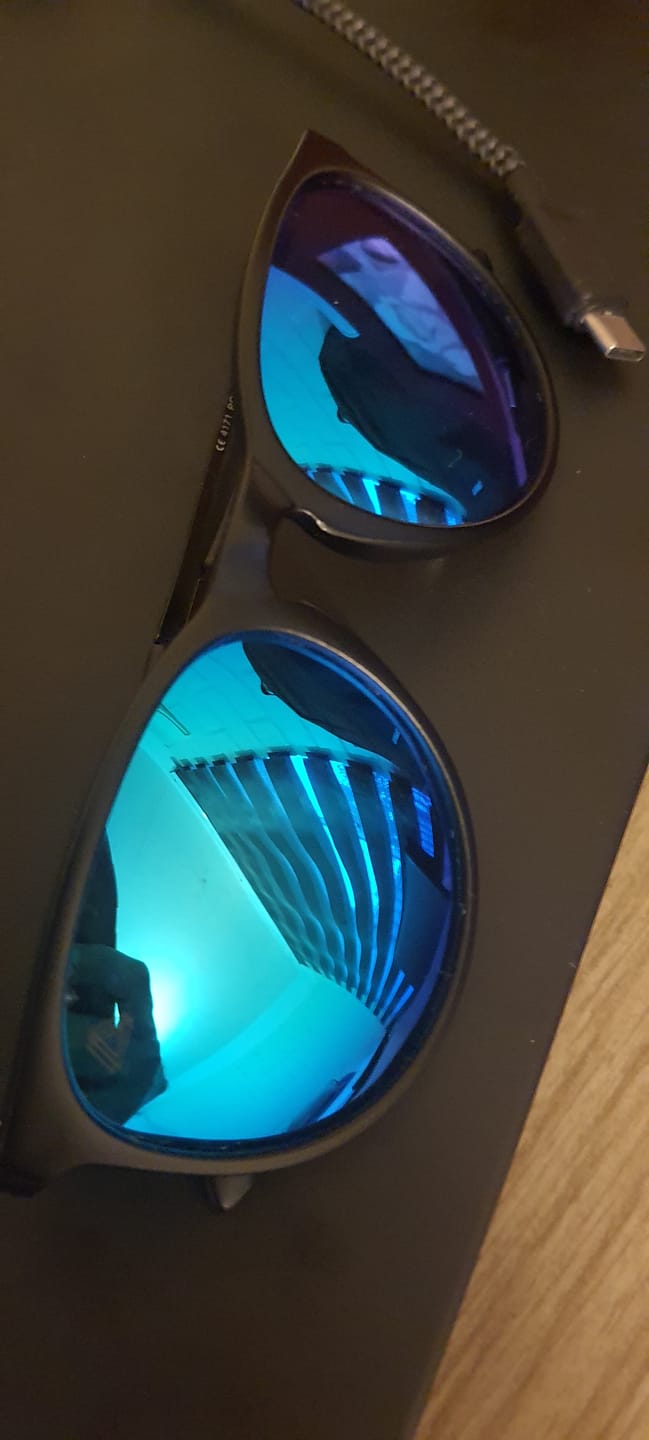 Customer photo review of Wolf Blue