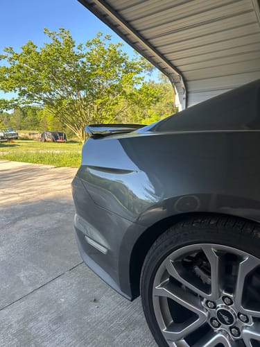 Customer photo review of 2015-23 Ford Mustang GT350 Rear Spoiler
