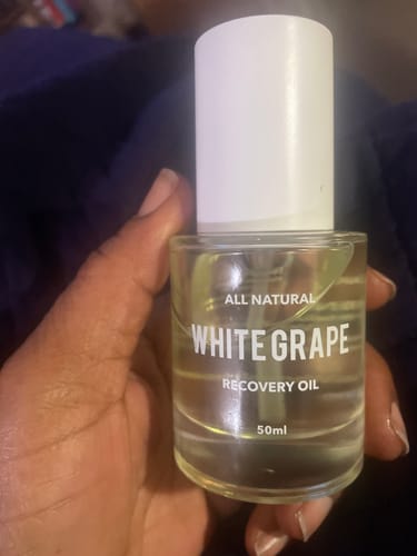 Customer photo review of White Grape Recovery Oil