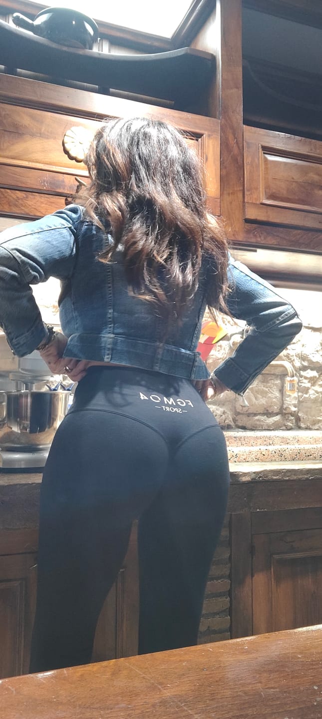 Customer photo review of Leggings CALIPSO Nero Costine