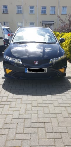 Customer photo review of Honda Civic Fog Light Armour (2006 to 2011 Hatchback)