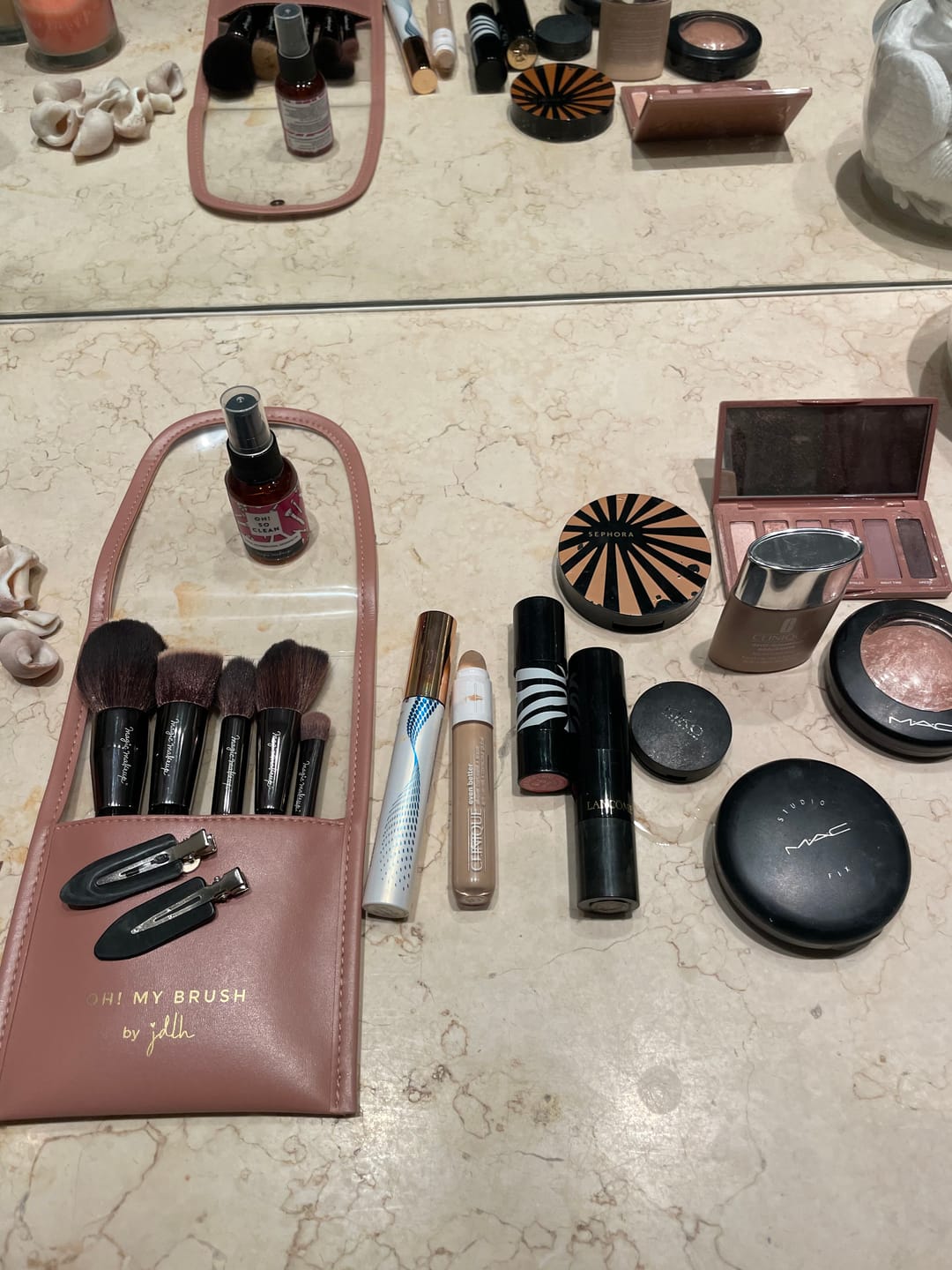 Customer photo review of Set de brochas OH! MY BRUSH (rostro)