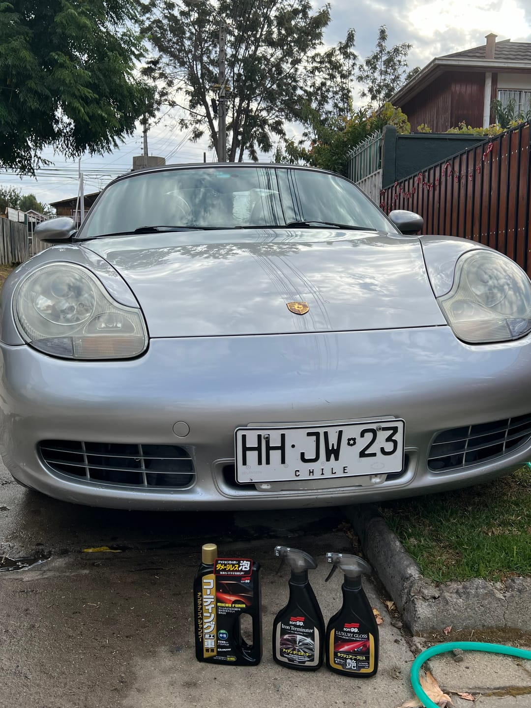 Customer photo review of Shampoo Para Autos Encerados 750ml