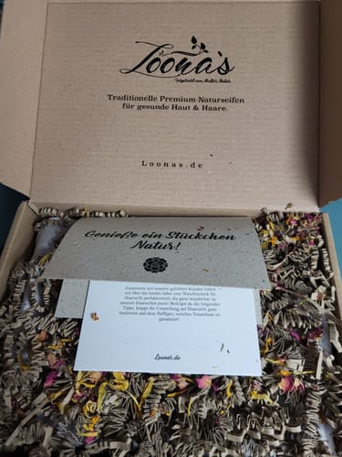 Customer photo review of 6% Lavendel & Kamille Haarseife (Milde Reinigung & Tiefenpflege)