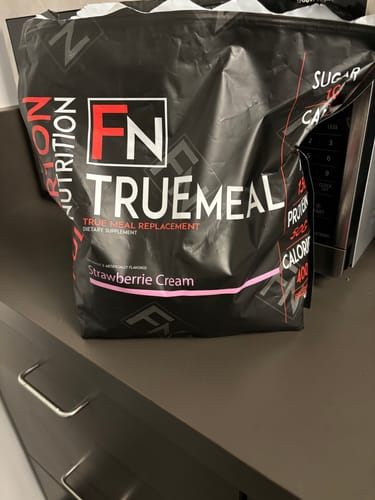 Customer photo review of True Meal Low Carb Meal Replacement