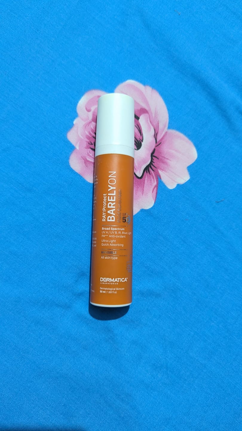 Customer photo review of Dermatica Ray Protect Barelyon SPF 50