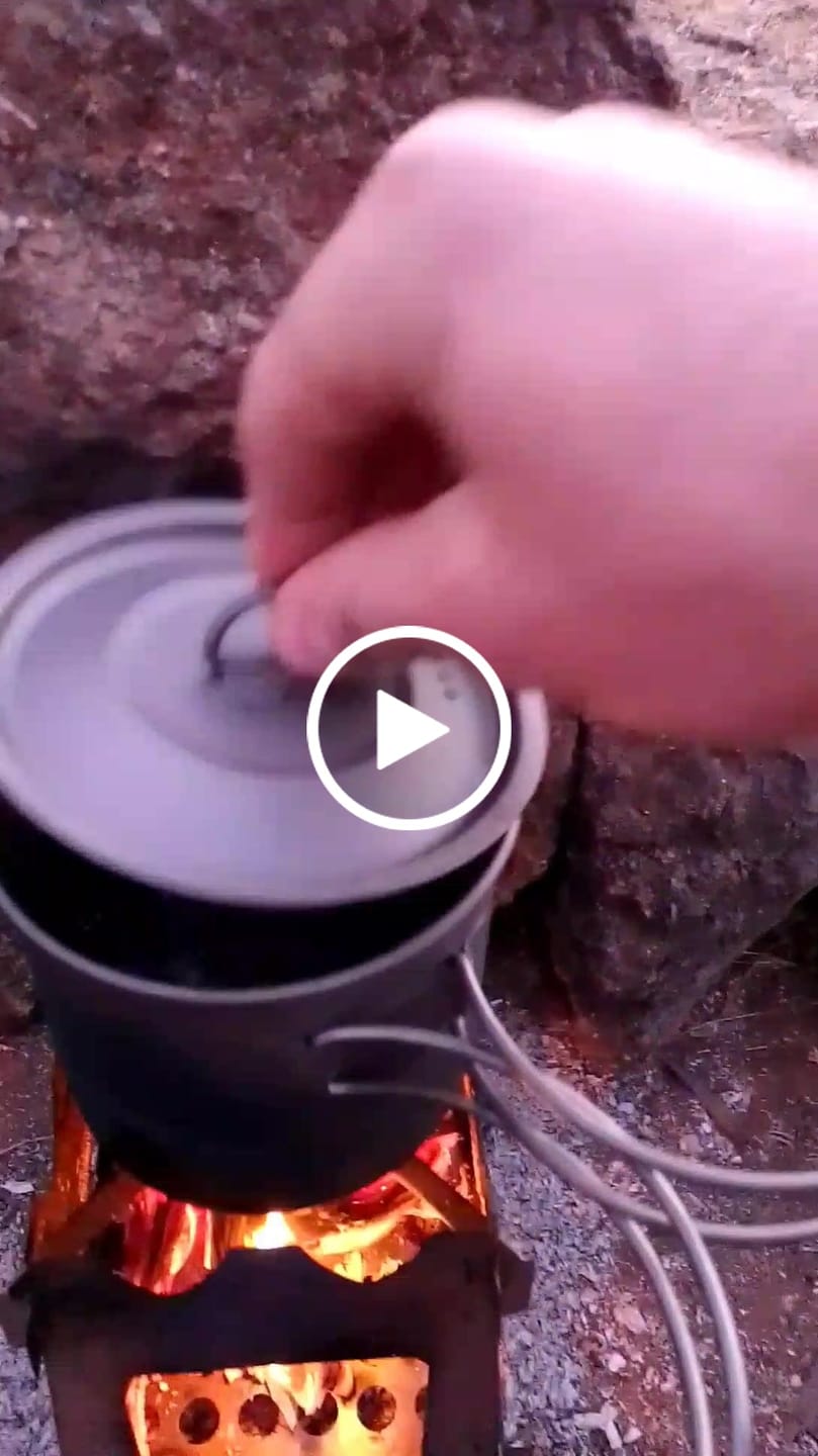 Customer video review of Titanium Single-Wall Cup 600mL