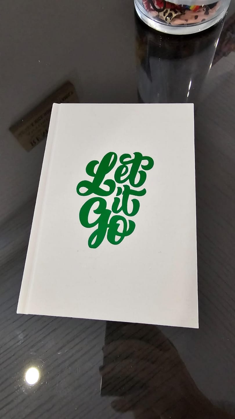 Customer photo review of Let It Go Journal