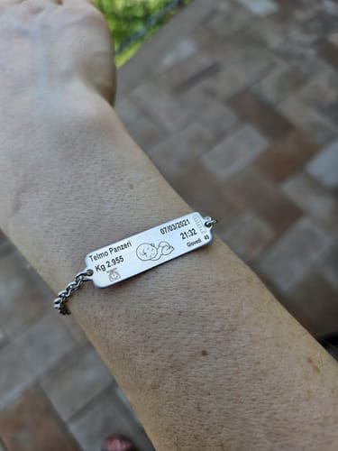 Customer photo review of Bracciale Nascita