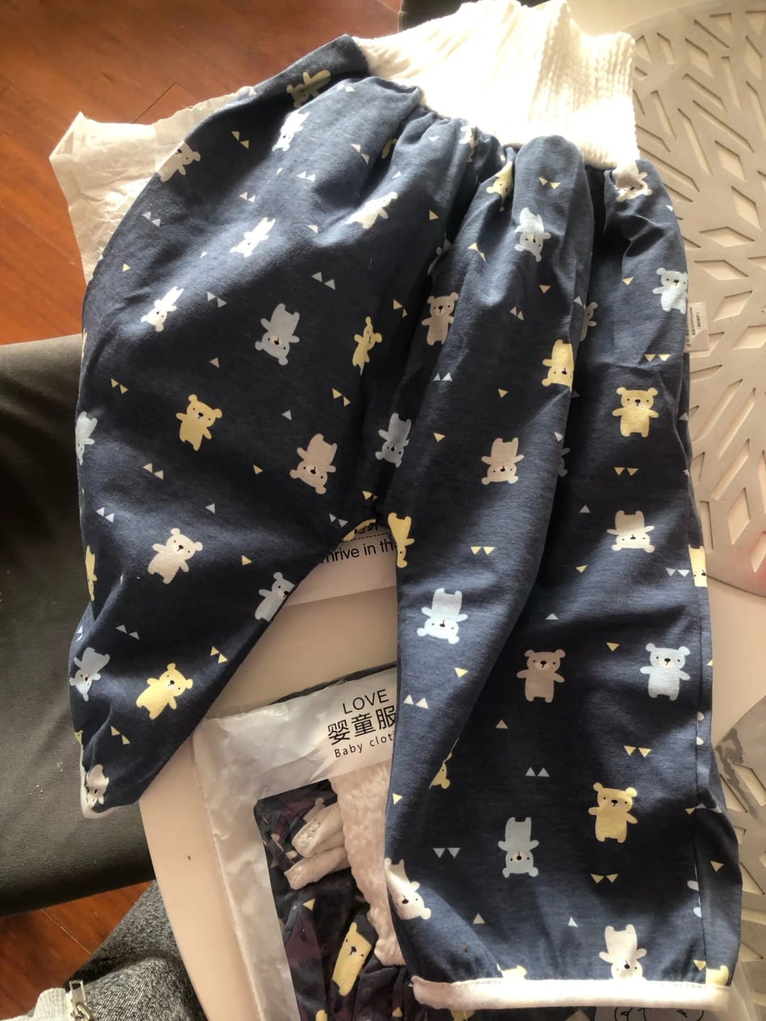 Customer photo review of PantaSec™ - Pantalon d'apprentissage étanche et lavable