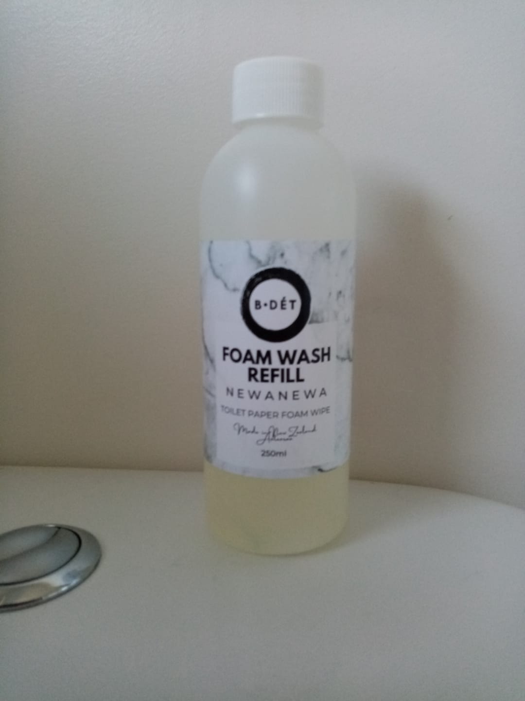 Customer photo review of 250ml BDÉT Foam Wash Refill