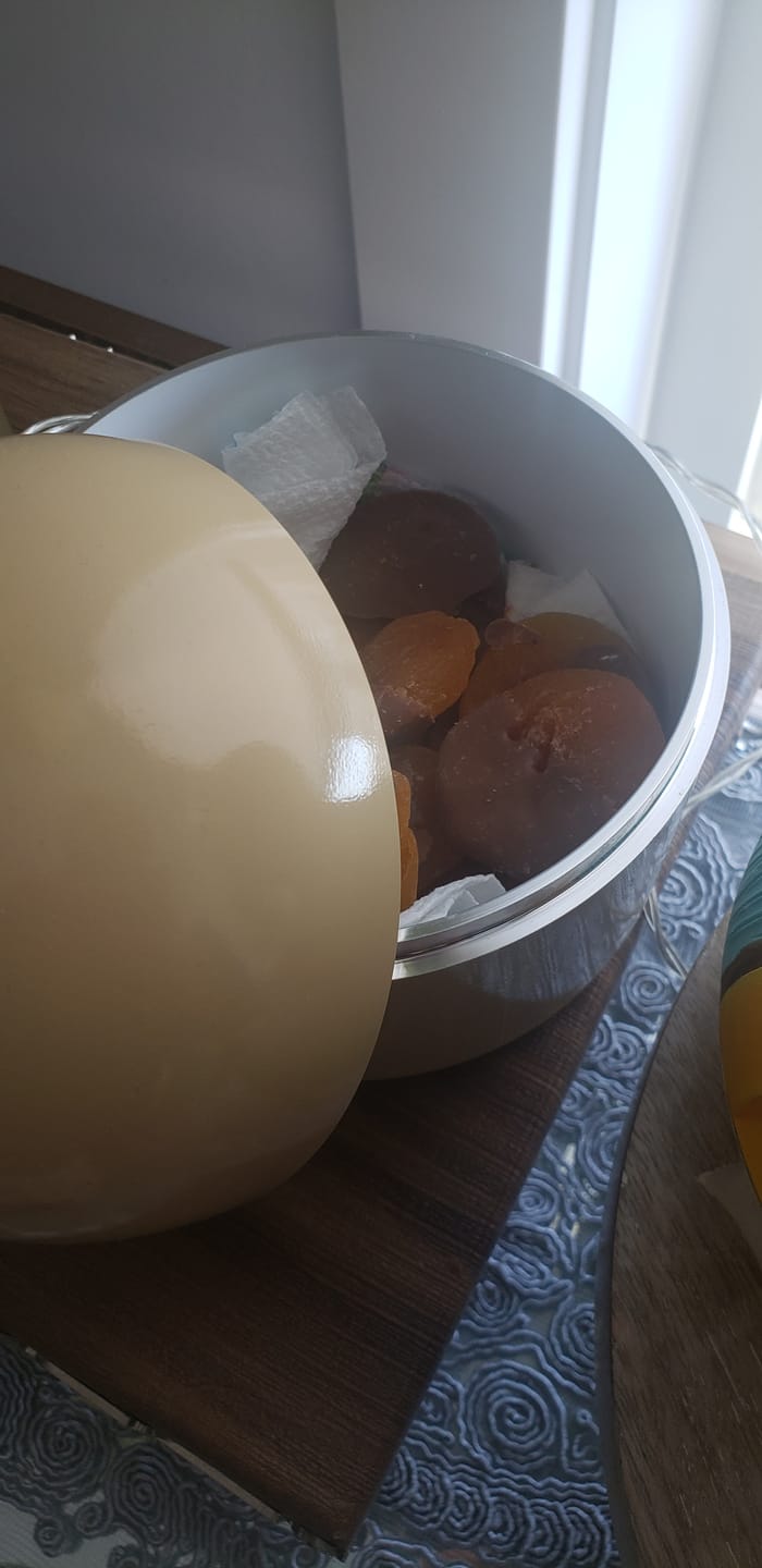 Customer photo review of Chocolate Dipped Dried Apricots