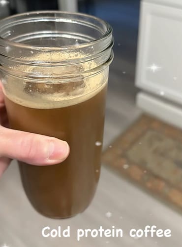 Customer photo review of Gourmet Whey Protein Powders Subscription