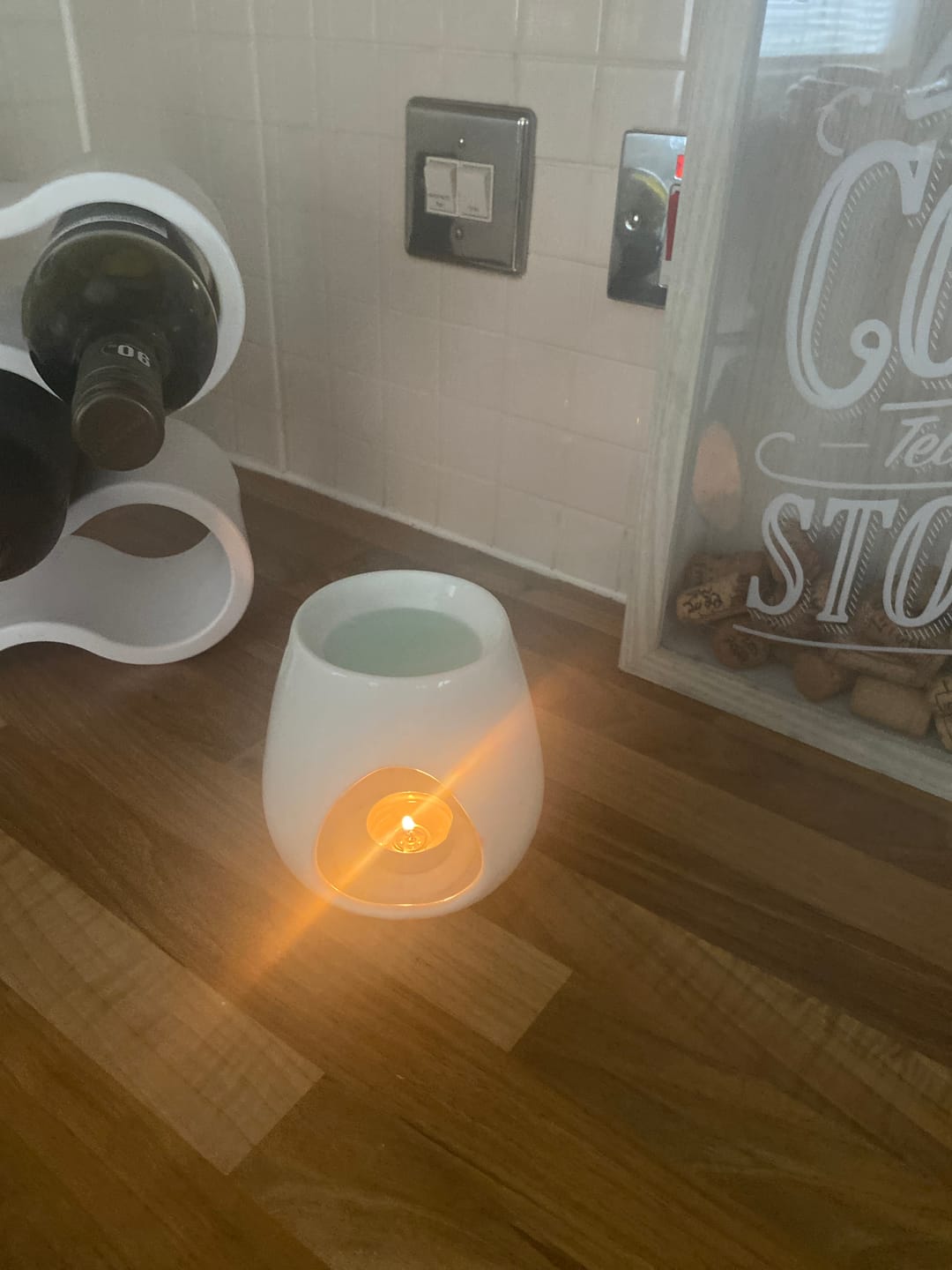 Customer photo review of Frosted Eucalpytus Gel Melt