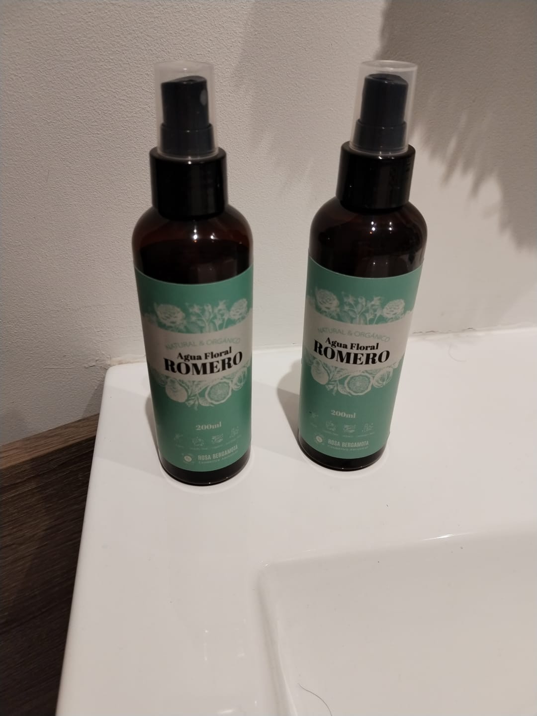 Customer photo review of Agua Floral de Romero