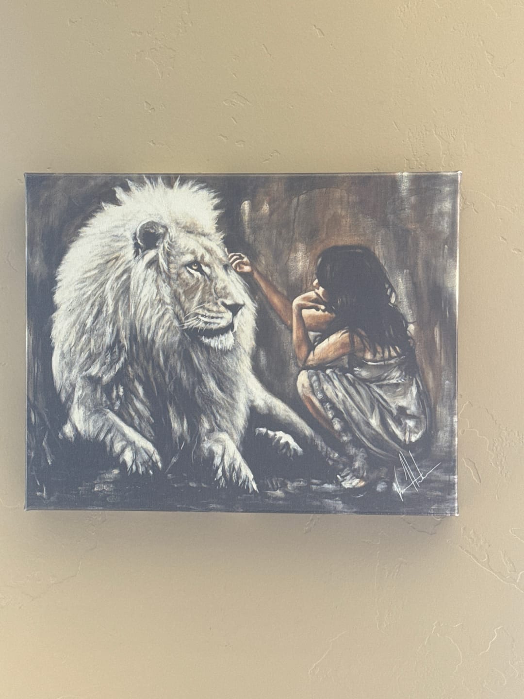 Customer photo review of Intimacy with God - Brown Background