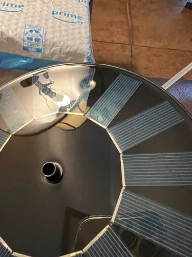 Customer photo review of Hochwertige Handgemachte Fontäne für Vögel