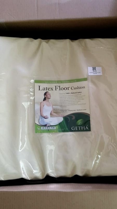 Customer photo review of Latex Floor Cushion