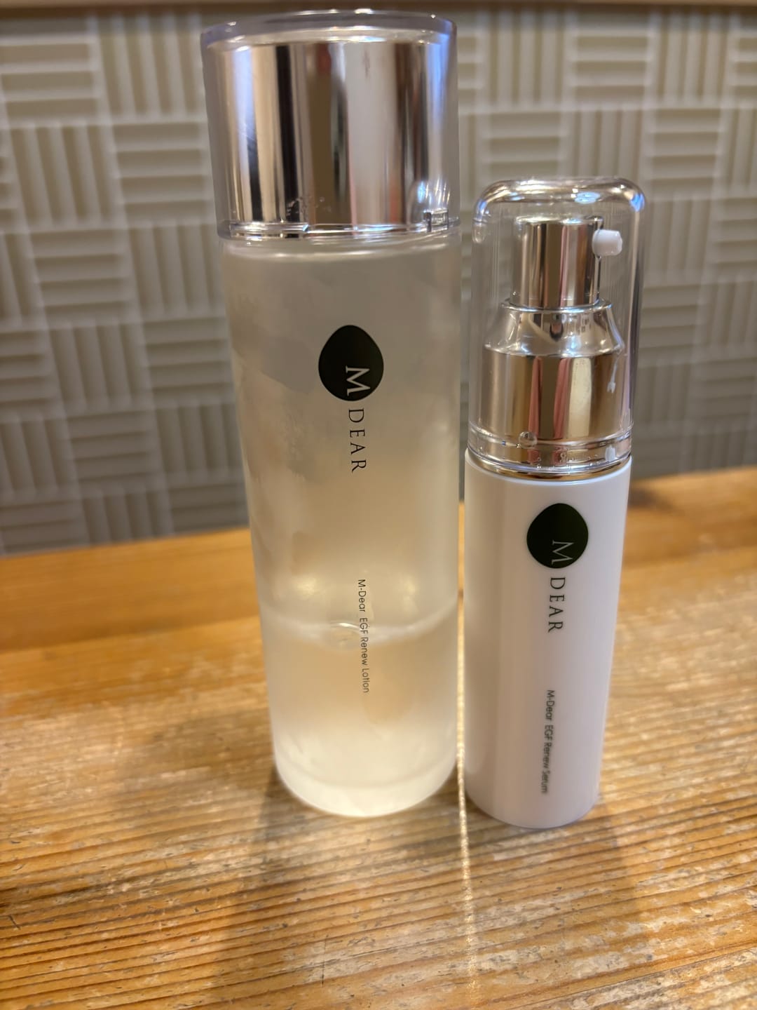 Customer photo review of エムディア｜モイストエイジングケアセット（2点）
