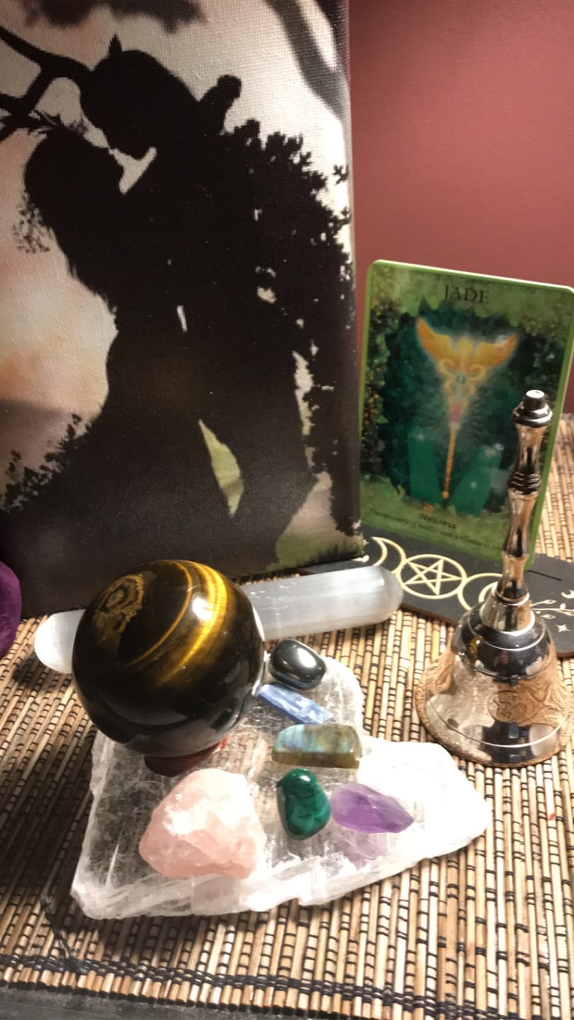 Customer photo review of Early Bird Enrollment - Crystal Healing Course - Over 75% Off! Save $200!