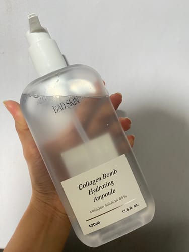 Customer photo review of Bad Skin™ Korean Collagen Bomb Hydrating Ampoule
