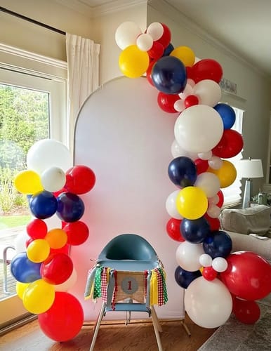 Customer photo review of Custom Balloon Garland Kit