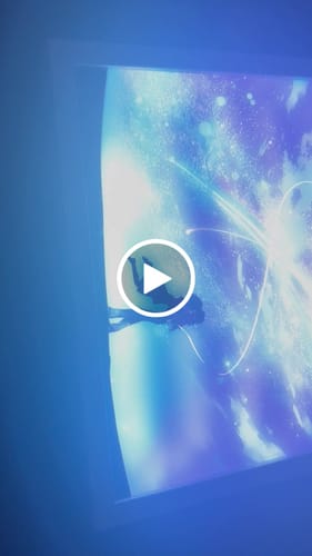 Customer video review of Your Name - Cosmic Embrace LED Light Up Painting Frame Lamp Night Light YN3