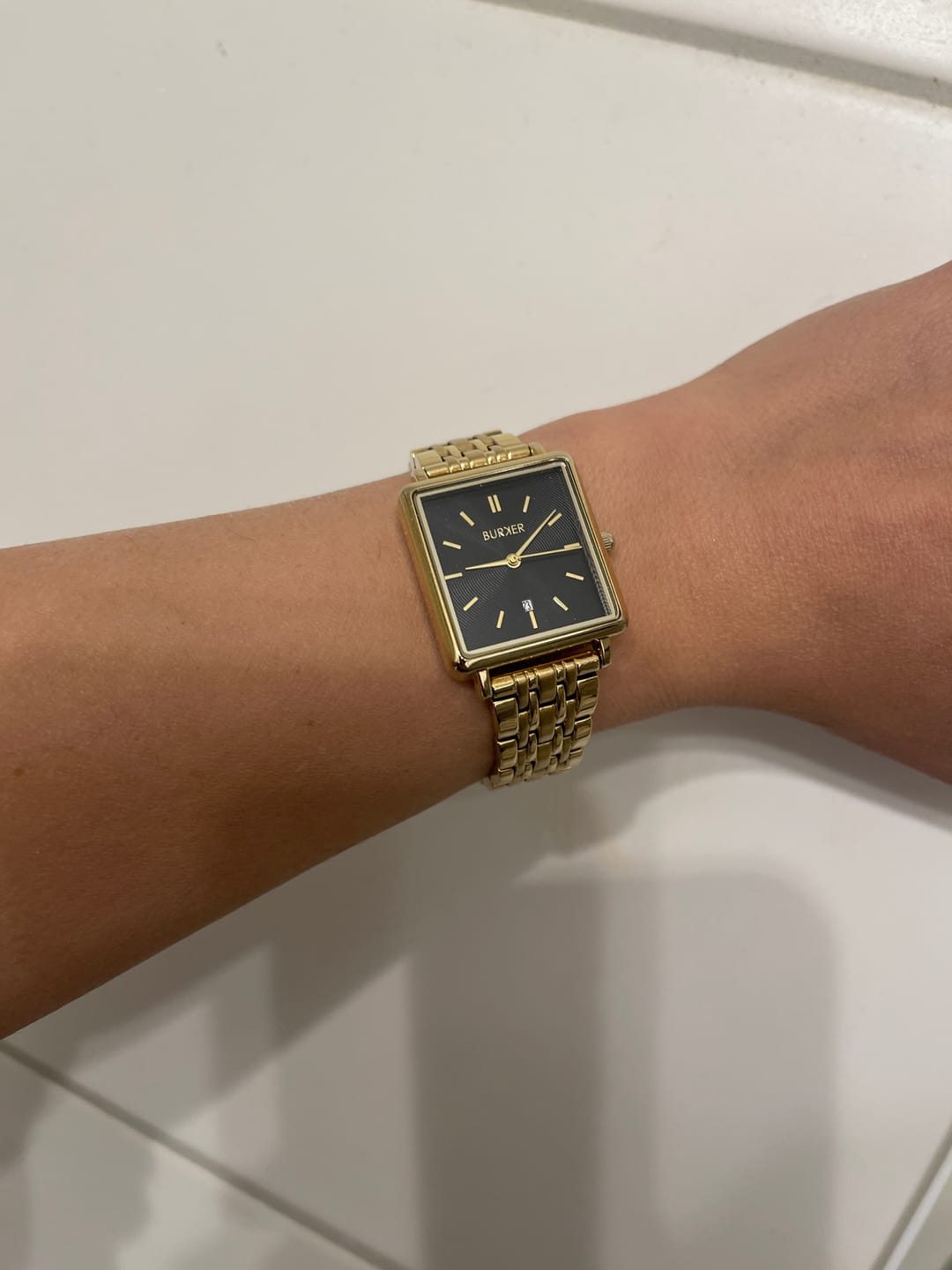 Customer photo review of Macy Gold Black