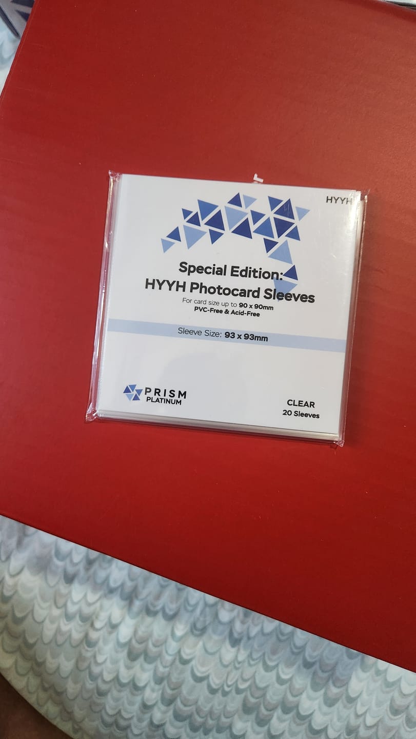 Customer photo review of SE: Premium Sleeves - HYYH - 20 Pack - 93x93mm