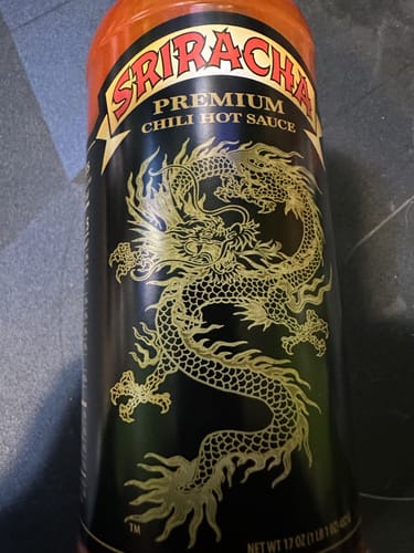 Customer photo review of Underwood Ranches Sriracha Hot Sauce