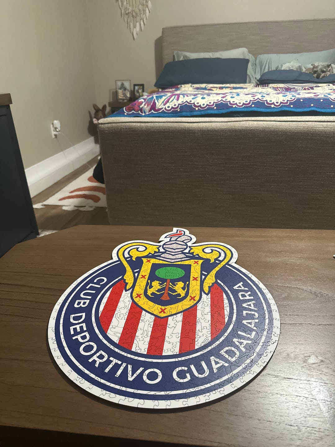 Customer photo review of Chivas Guadalajara® Logo - Wooden Puzzle