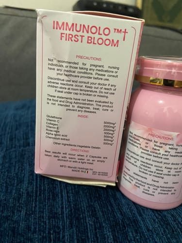 Customer photo review of DARK SPOT PILL