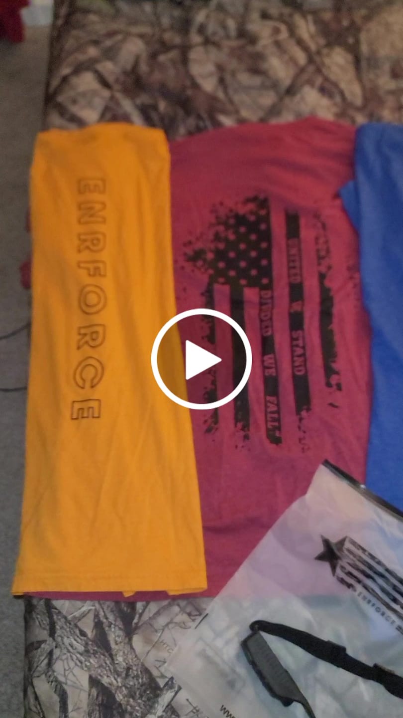 Customer video review of United We Stand Tee