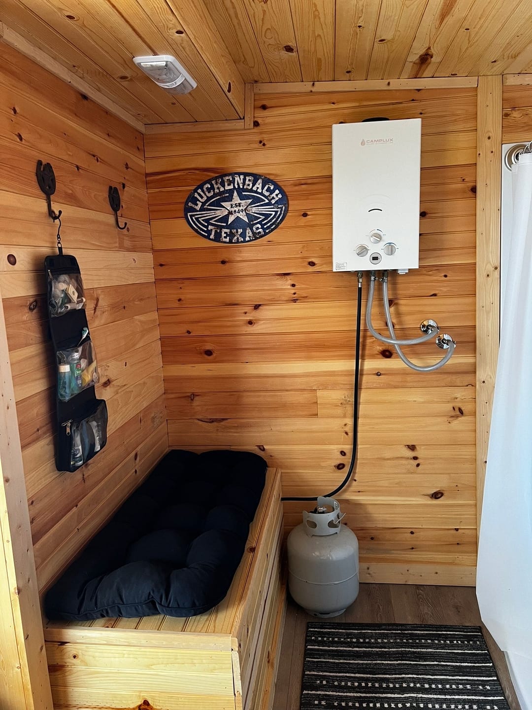 Customer photo review of Camplux 16L Outdoor 4.22 GPM Propane Gas Tankless Water Heater