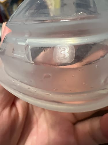 Customer photo review of Hegen Nipple Fast Flow, 2-Pack (6 months and beyond)