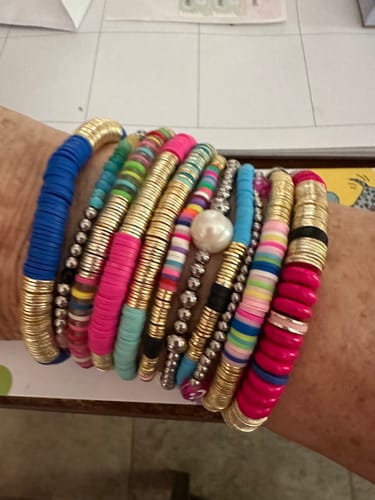 Customer photo review of Cobalt Blue Vinyl 8mm