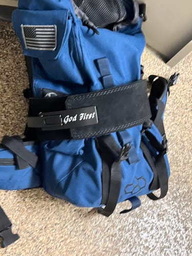 Customer photo review of 10MM Premium Lever Belt