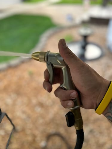 Customer photo review of Powerwasher™ - Leistungsstarker Hochdruckreiniger für jeden Gartenschlauch