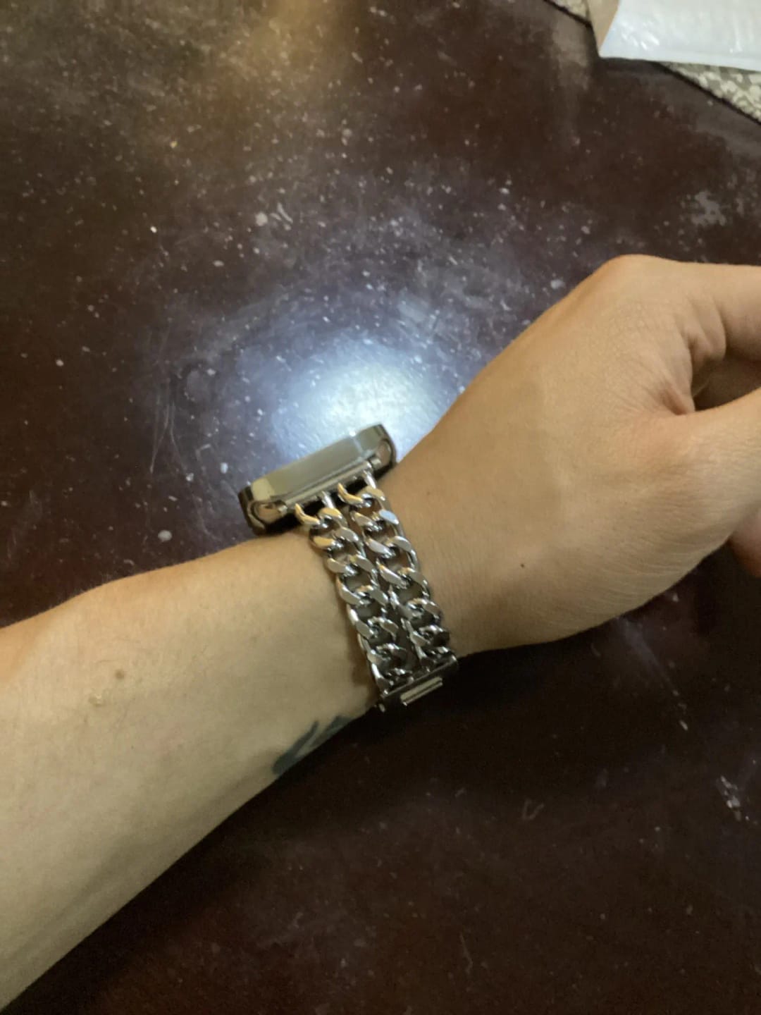 Customer photo review of NEU: Apple Watch Metallarmband "Josefin"