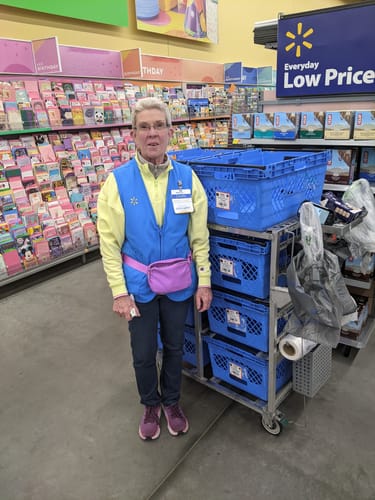 Customer photo review of Double Zipper Nylon Everywhere Belt Bag 1L