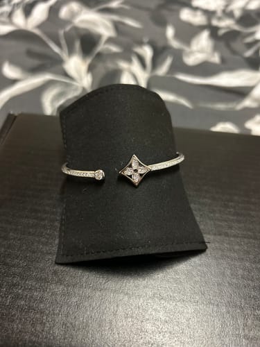 Customer photo review of Fiore Cuff — Silver