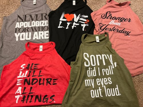 Customer photo review of 3/5 & 7 Packs - GRAB BAGS - Choose Shirt Style - Limit 1 pack per order!