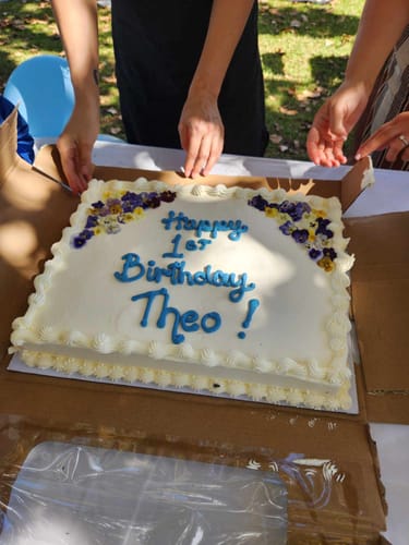 Customer photo review of VIOLAS - Freeze Dried Edible Flowers